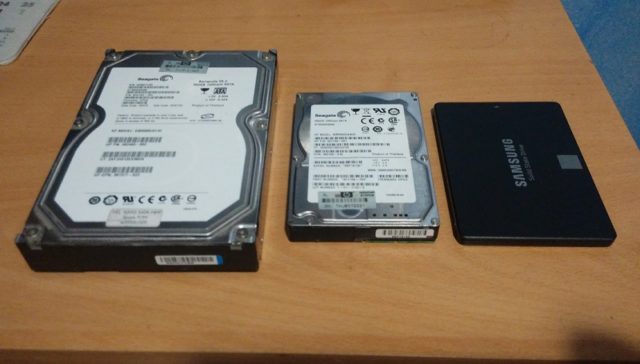 unidad SSD comparativa